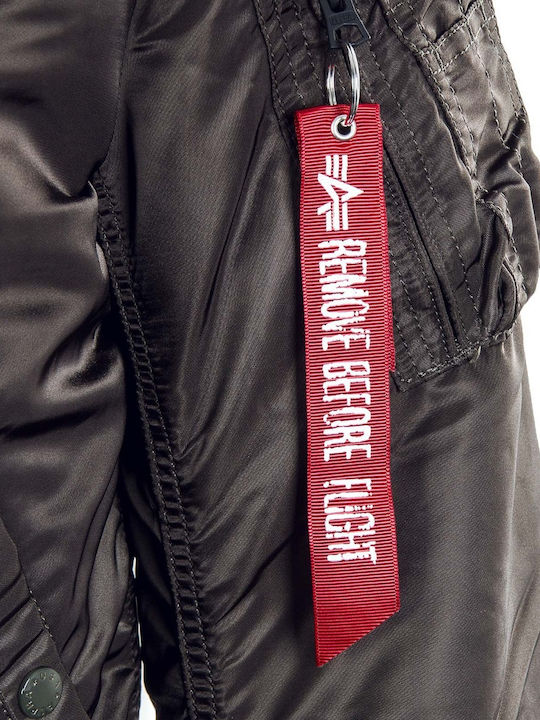 MA-1 D-Tec Χειμωνιάτικο Μπουφάν Bomber Black Olive