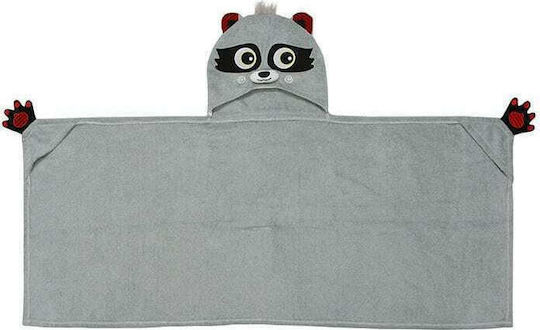 Zoocchini Baby-Badetuch mit Kapuze 127x55cm