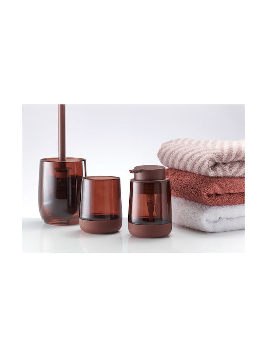 Kleine Wolke Belly Tabletop Glass Dispenser Brown