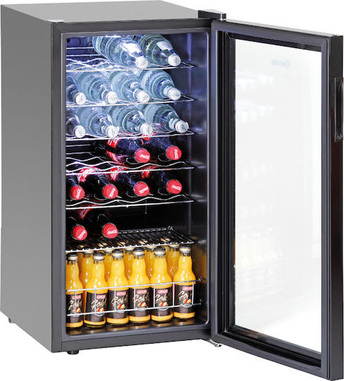 Bartscher Getränkekühlschrank Rückwandbar 88lt mit Drei Türen H83.2xB43xT48.3cm