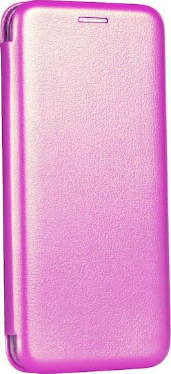 Smart Magnet Elegance Buchen Sie Synthetisches Leder Rosa (Galaxy S9+)