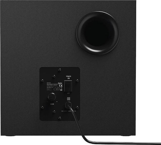HAMA uRage SoundZbar Безжични компютърни тонколони Компютърни тонколони 2.1 с Bluetooth и мощност 100W в Черен цвят