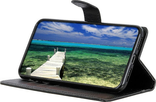 Book Δερματίνης Μαύρο (Galaxy A22 5G)