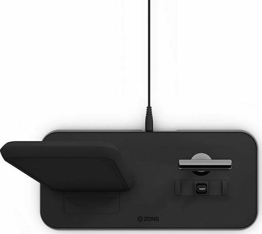 Zens Încărcător Wireless (Qi Pad) 10W Negruς (ZEDC06B/00)
