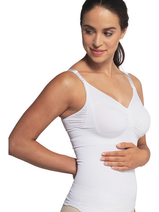 Carriwell Seamless Maternity Undershirt White