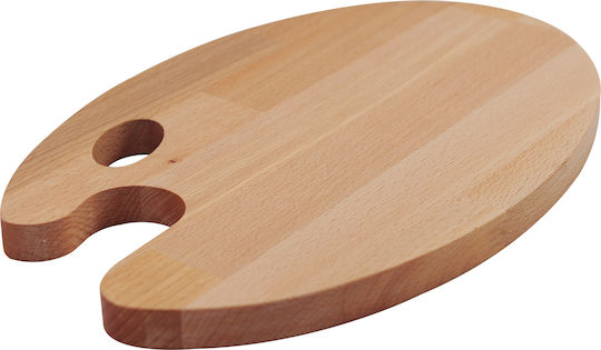 Bisetti Сервираща платка за пица Дърво 35x23.5x2бр 1бр