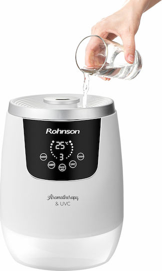 Rohnson Υγραντήρας Υπερήχων 25W για Χώρους 50m²
