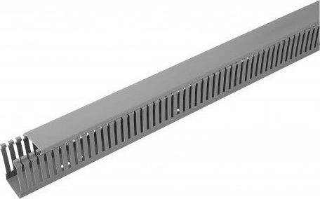 Arnocanali Cable Channel with Perforated Stand made of Plastic 60x60mm Gray