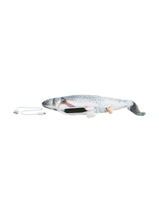 Trixie Wriggle Automatic Cat Toy Moving Fish 30cm.