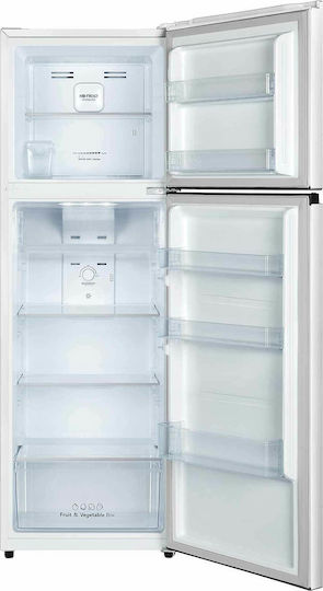 Hisense Double Door Refrigerator 249lt Total NoFrost H167.6xW55xD56.7cm White RT327N4AWF