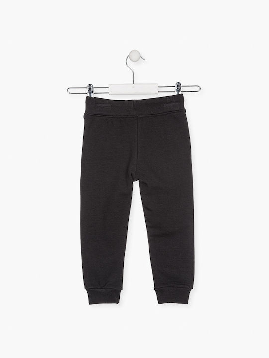 Losan Copilăresc Pantalon de Trening Negru 1buc