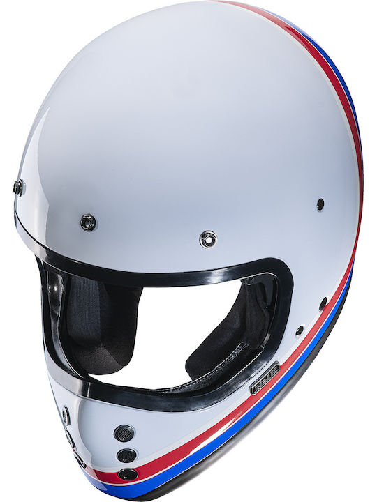 HJC V60 Scoby MC21 Motorradhelm Vollgesicht ECE 22.05 mit Pinlock