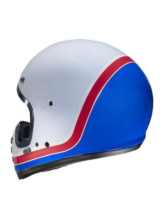 HJC V60 Scoby MC21 Motorradhelm Vollgesicht ECE 22.05 mit Pinlock