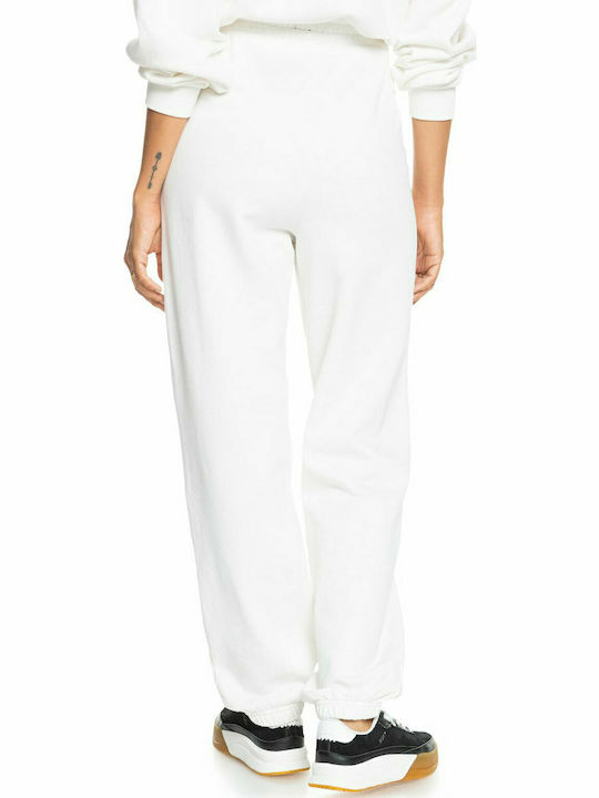 Roxy Women's Jogger Sweatpants Snow White