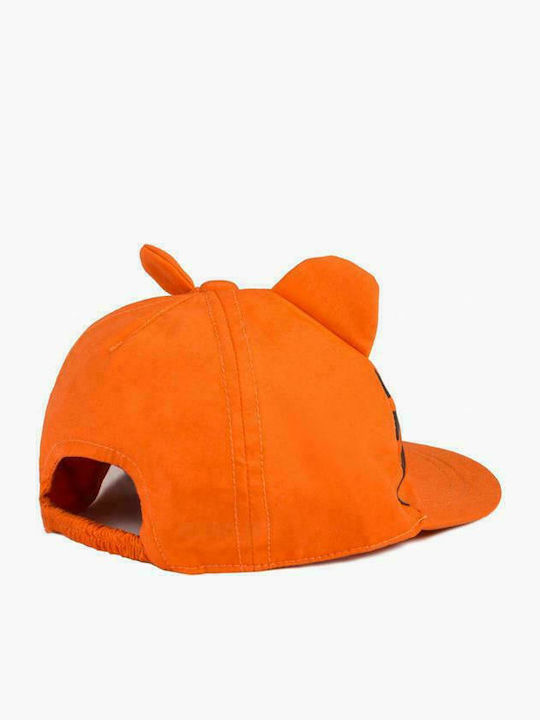 Losan Kids' Hat Jockey Fabric Orange