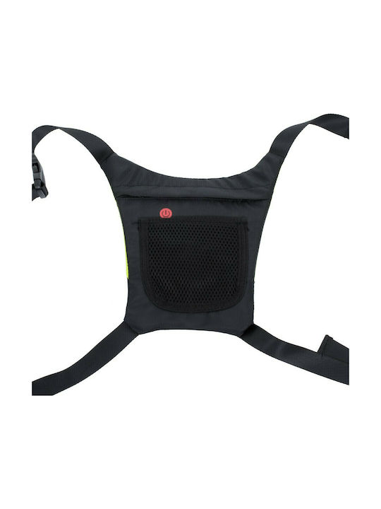 GloboStar Cycling Safety Vest Green with Bright LED Signage
