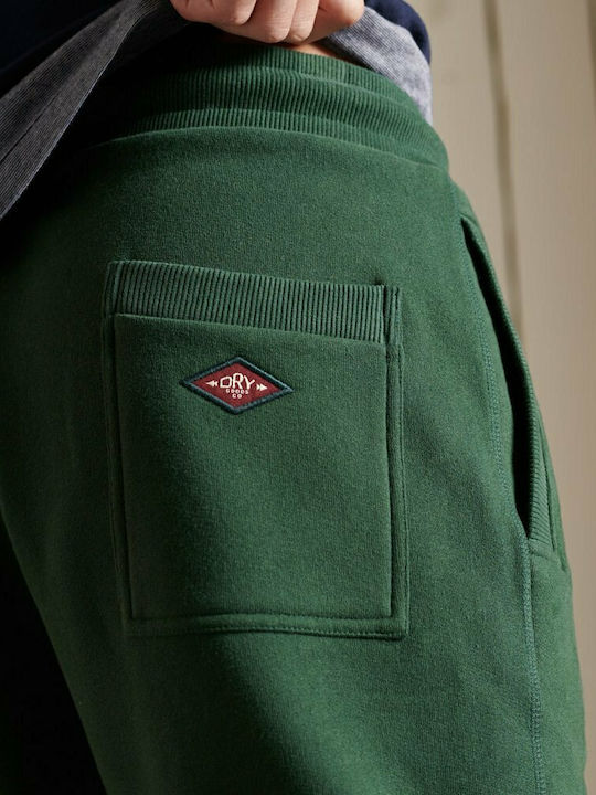 Ac Ringer Sweatpants with Elastic Green