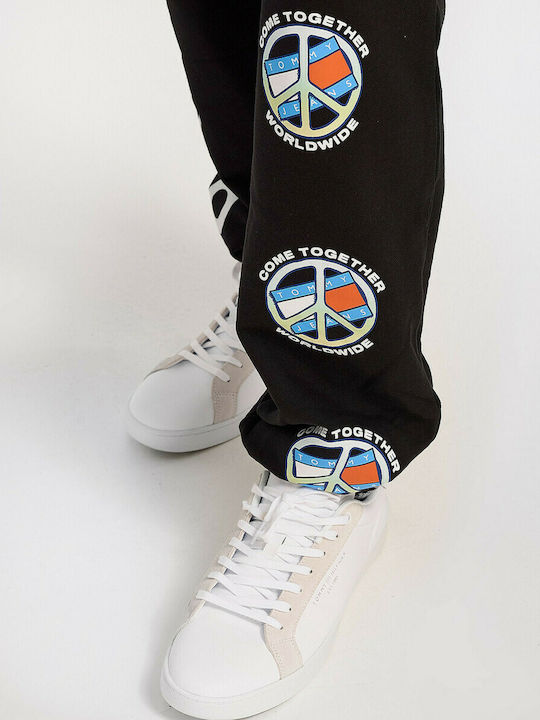 Sweatpants with Elastic Black