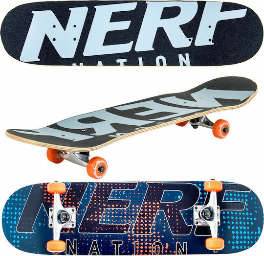 Flybar Nerf Nation 8" Complet Placă scurtă Albastru