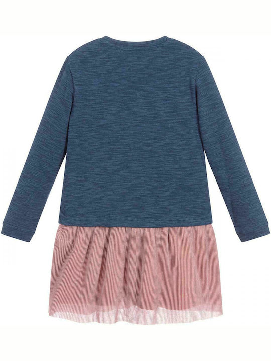 Losan Kids Dress Long Sleeve Blue