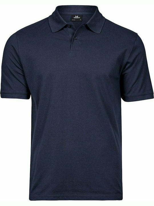 Tee Jays Men's Short Sleeve Promotional Blouse Navy Blue