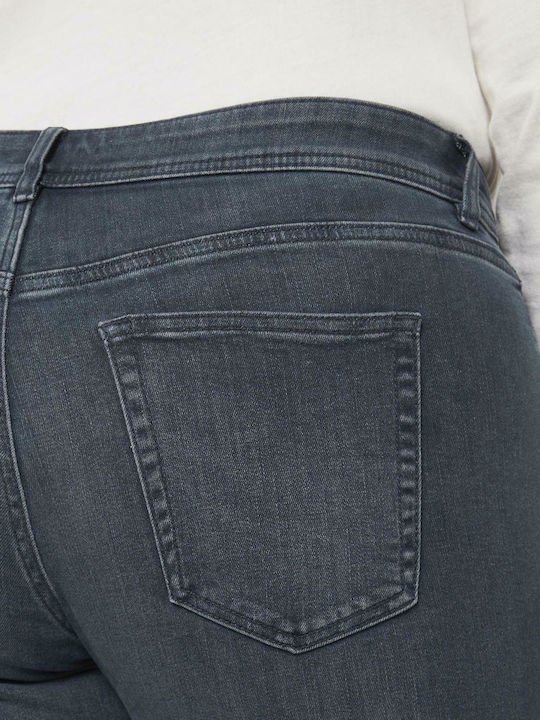 Damenjeans in Schlanker Passform Used Dark Stone Blue