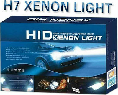 Xenon Set de Iluminare pentru Mașini H7 35W 9-16V 6000K Ψυχρό Λευκό