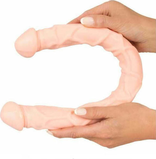 Nature Skin Double Dong Διπλό Dildo Pink 45.8cm