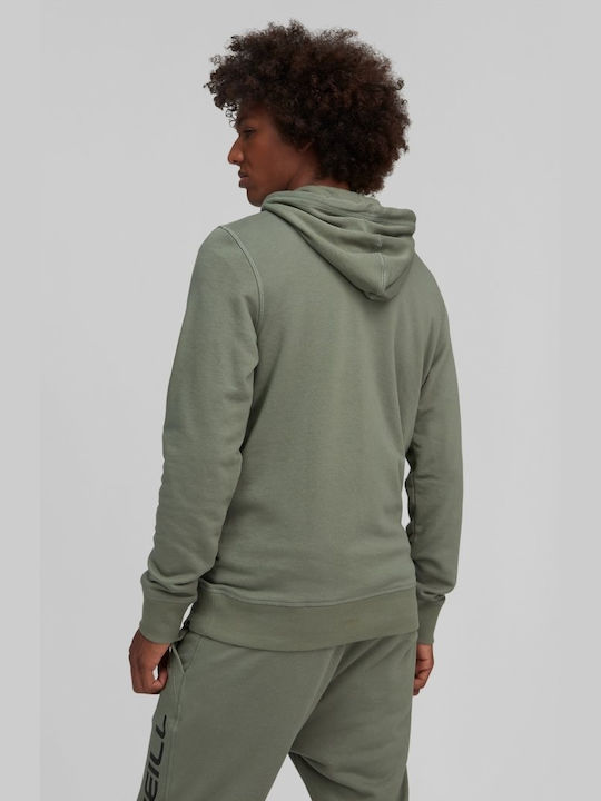 O'neill Triple Stack Men's Sweatshirt with Hood and Pockets Green