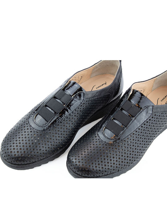 7337-1318 Damen Anatomisch Sneakers Schwarz