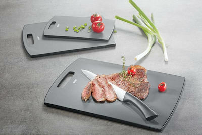 Gefu Rectangular Plastic Chopping Board Gray 31x21.5cm