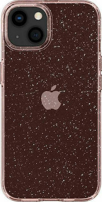 Spigen Liquid Crystal Glitter Coperta din spate Silicon Roz (iPhone 13 mini) ACS03313