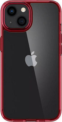 Spigen Ultra Hybrid Umschlag Rückseite Silikon 2mm Rot (iPhone 13 Mini) ACS03319