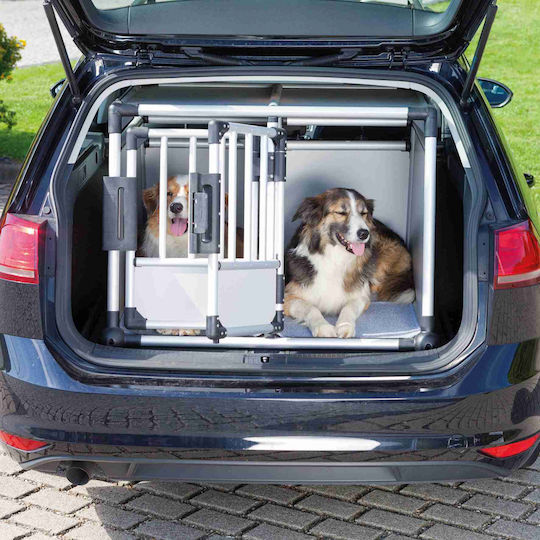 Trixie Transporter Gray Dog Transport Cage 93x88x64cm