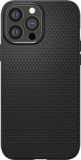 Spigen Liquid Air Back Cover Σιλικόνης Μαύρο (iPhone 13 Pro Max)