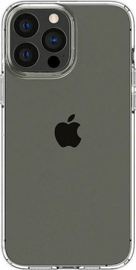 Spigen Liquid Crystal Umschlag Rückseite Silikon Transparent (iPhone 13 Pro Max)