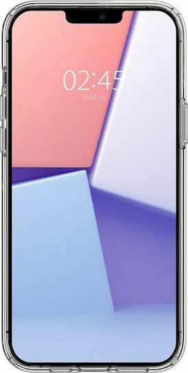 Spigen Liquid Crystal Umschlag Rückseite Silikon Transparent (iPhone 13 Pro Max)
