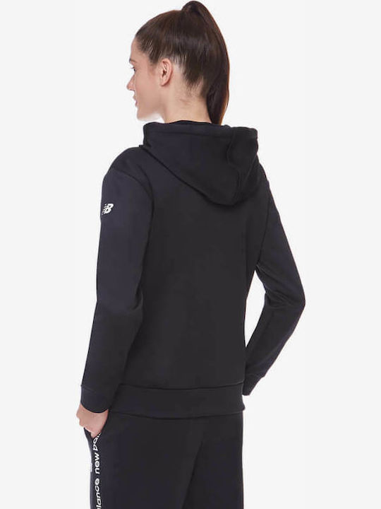 New Balance Relentless Performance Women's Hooded Cardigan Black