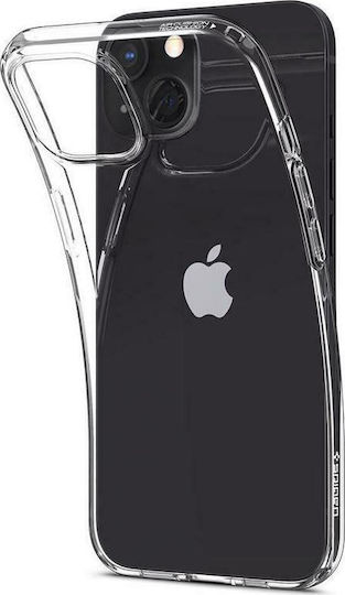 Spigen Liquid Crystal Back Cover Σιλικόνης 2mm Διάφανο (iPhone 13)