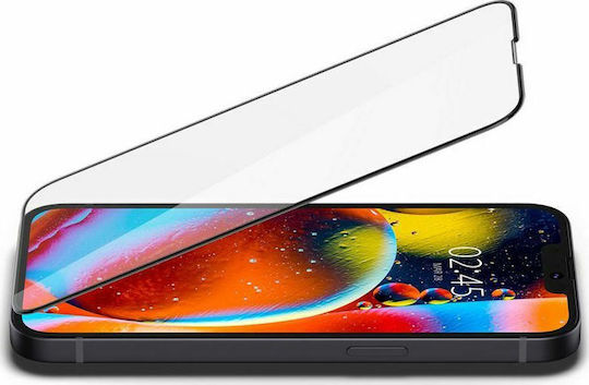Spigen GLAS.tR Slim 2.5D Full Face Tempered Glass (iPhone 17e / 16e / 14 / 13 / 13 Pro)