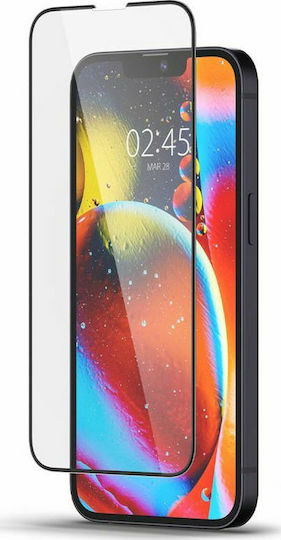Spigen GLAS.tR Slim 2.5D Full Face Tempered Glass (iPhone 17e / 16e / 14 / 13 / 13 Pro)