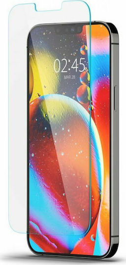 Spigen Glas.tr Slim HD 2.5D Vollflächig gehärtetes Glas (iPhone 13 Pro Max)