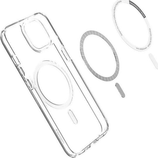 Spigen Ultra Hybrid MagSafe Compatible Back Cover Πλαστικό 2mm Λευκό (iPhone 13)
