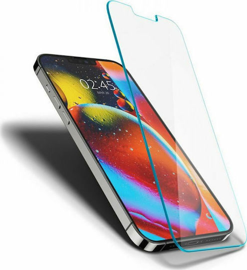 Spigen Spigen Displayschutzfolie Für iPhone 17e / 16e / 14 / 13 / 13 Pro Vollflächig gehärtetes Glas