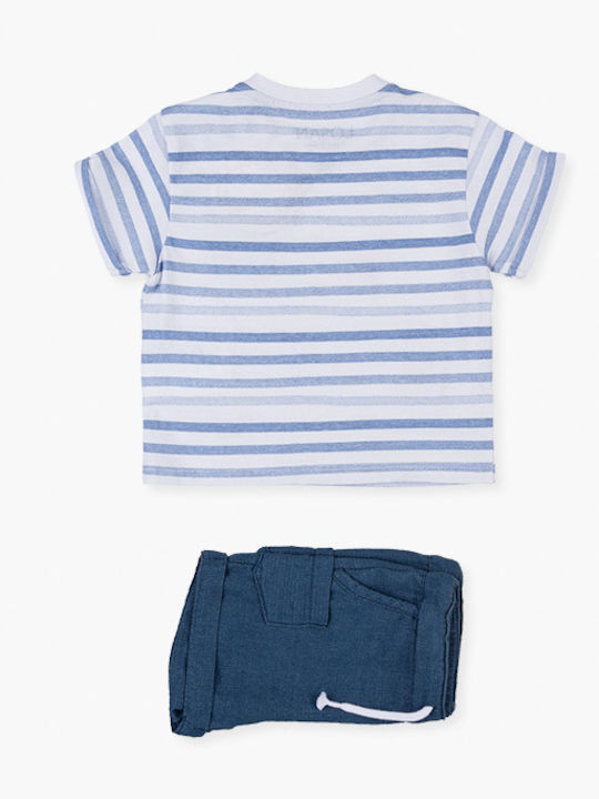 Losan Kinder Set mit Shorts Sommer 2Stück Blau