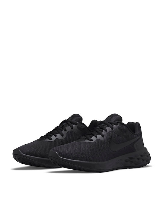 Nike Revolution 6 Next Nature Γυναικεία Αθλητικά Παπούτσια Running Black / Dark Smoke Grey