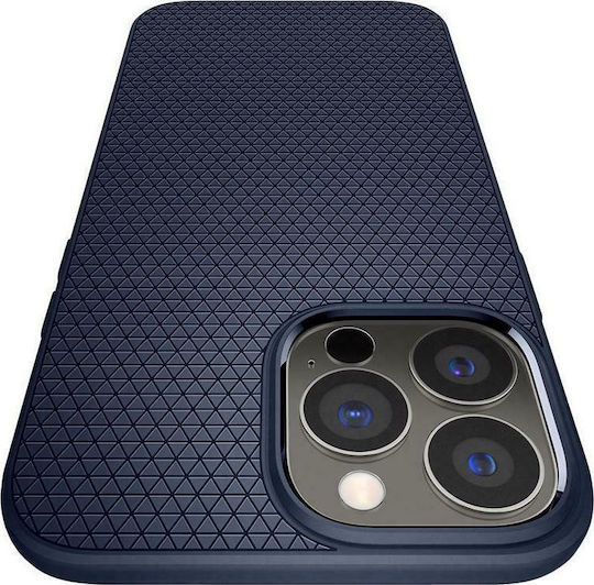 Spigen Liquid Air Back Cover Silicone Navy Blue (iPhone 13 Pro)