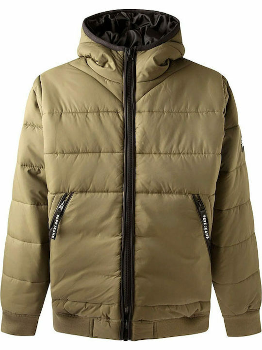 Heinrich Winter Jacket Puffer Khaki