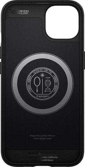 Spigen Mag Armor Back Cover Σιλικόνης 0.3mm Μαύρο (iPhone 13)