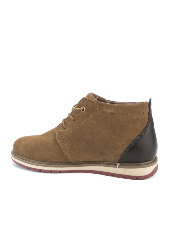 Xti Suede Ανδρικά Μποτάκια Camel